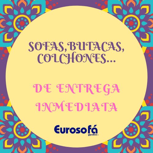 sofas de entrega inmediata