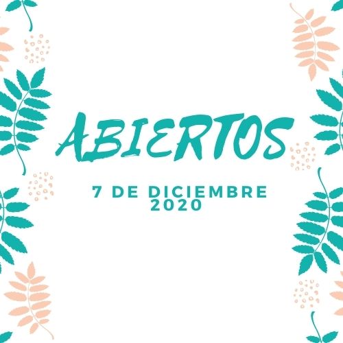 abiertos el dia 7 de diciembre