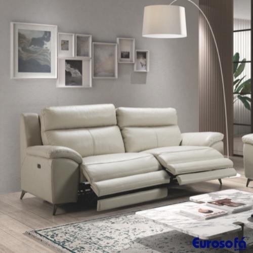 sofá de 3 o 2 plazas en piel