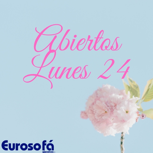 sofas abiertos lunes 24